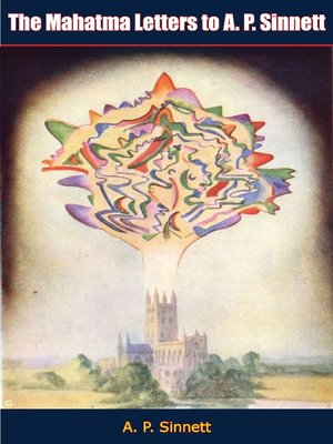 cover image of The Mahatma Letters to A. P. Sinnett